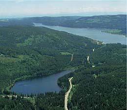 Der Windgfllweiher und der Schluchsee