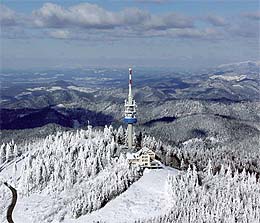 Der Hochblauen im Winterkleid.